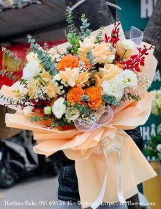Bó hoa nghệ thuật - HBR634
